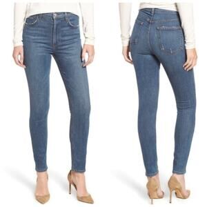Reformation High & Skinny Jean Rhine Wash